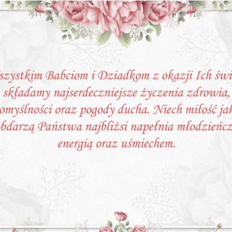 Dzień Babci i Dziadka