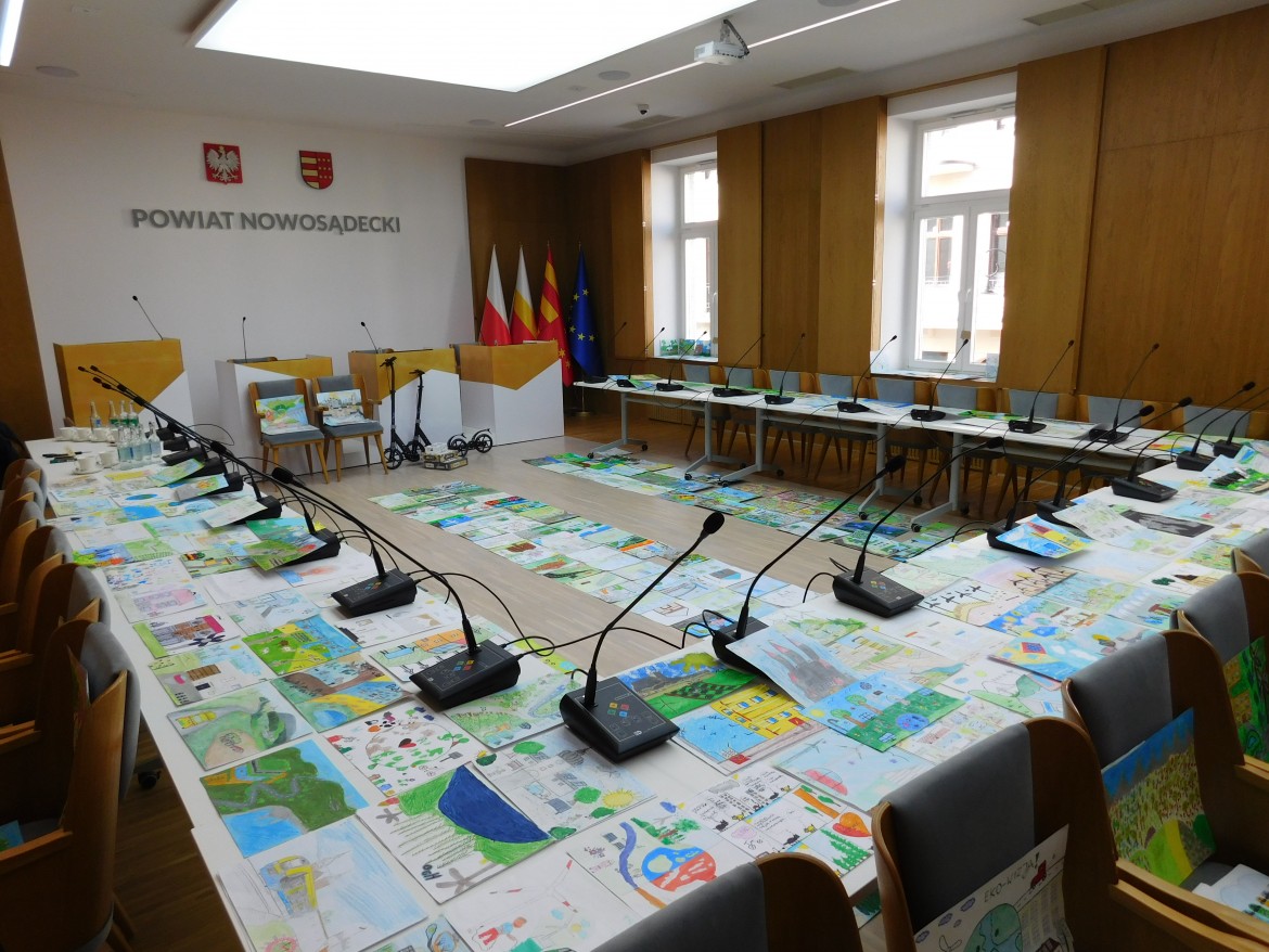 Powiatowy Ekologiczny Konkurs Plastyczny „Powiat Nowosądecki – moja EKOwizja. II edycja
