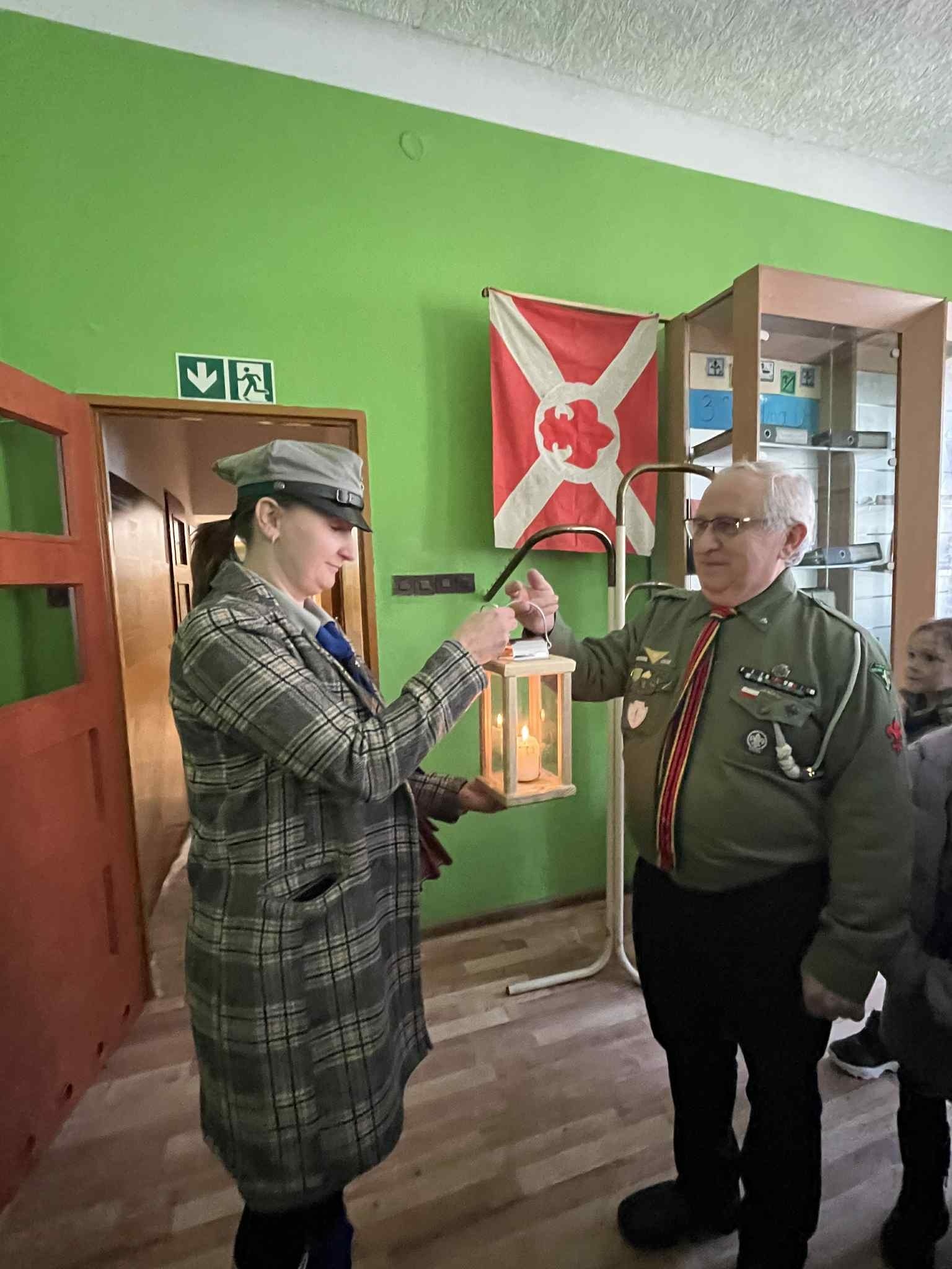 Odebranie Betlejemskiego Światła Pokoju