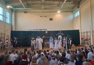 Jasełka i Wigilia szkolna.