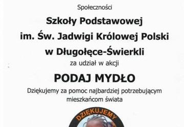 „Podaj mydło”