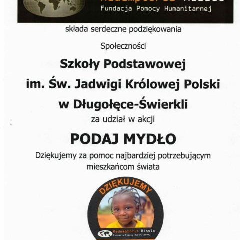 „Podaj mydło”