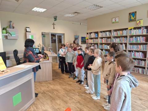 Warsztaty w Bibliotece Gminnej w Podegrodziu