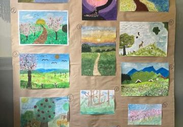 Konkurs plastyczny „Wiosna w mojej okolicy – światło, kolor, natura”