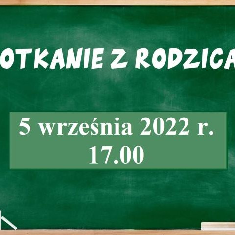 Spotkanie z wychowawcami