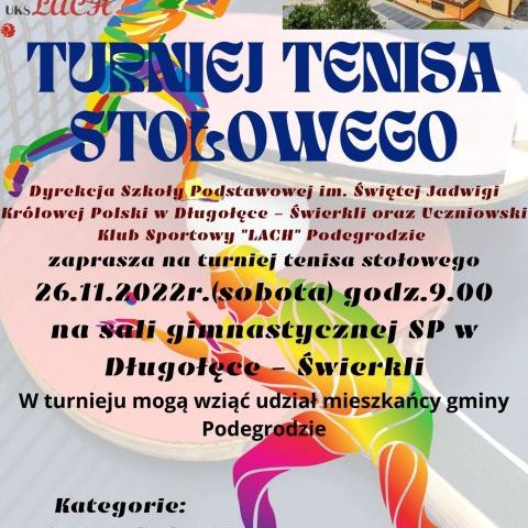 Turniej tenisa stołowego