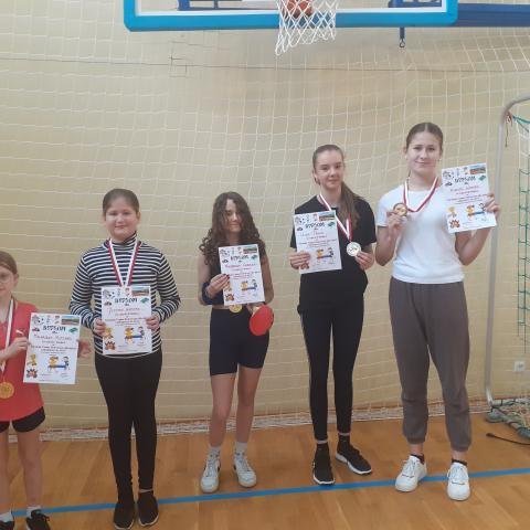 Turniej Tenisa Stołowego "Ferie na sportowo"