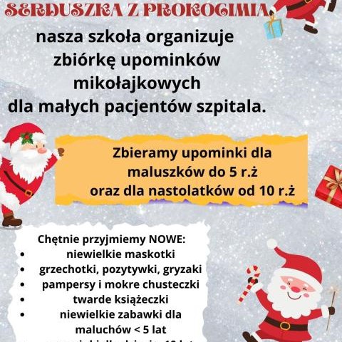 Akcja charytatywna dla Szpitala Dziecięcego w Prokocimiu.
