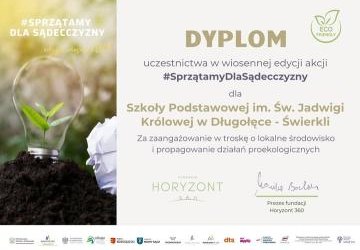 Sprzątamy dla Sądecczyzny
