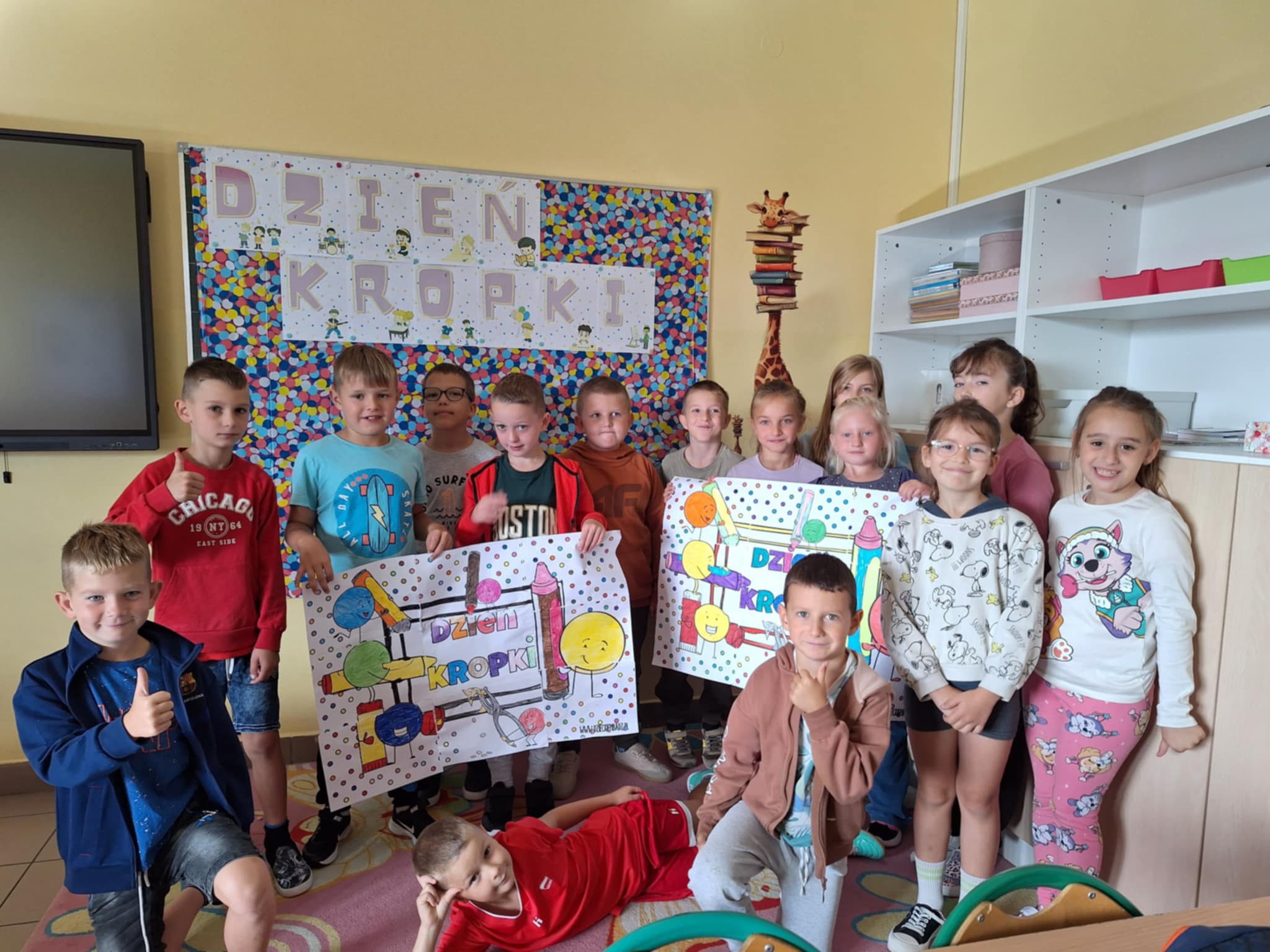 Dzień kropki w kl. 2b