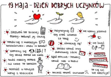 Dzień Dobrych Uczynków – 19 maja