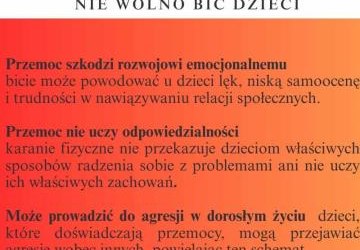 Światowy Dzień Sprzeciwu Wobec Bicia Dzieci – 2 października