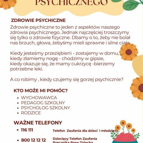 Dzień Zdrowia Psychicznego