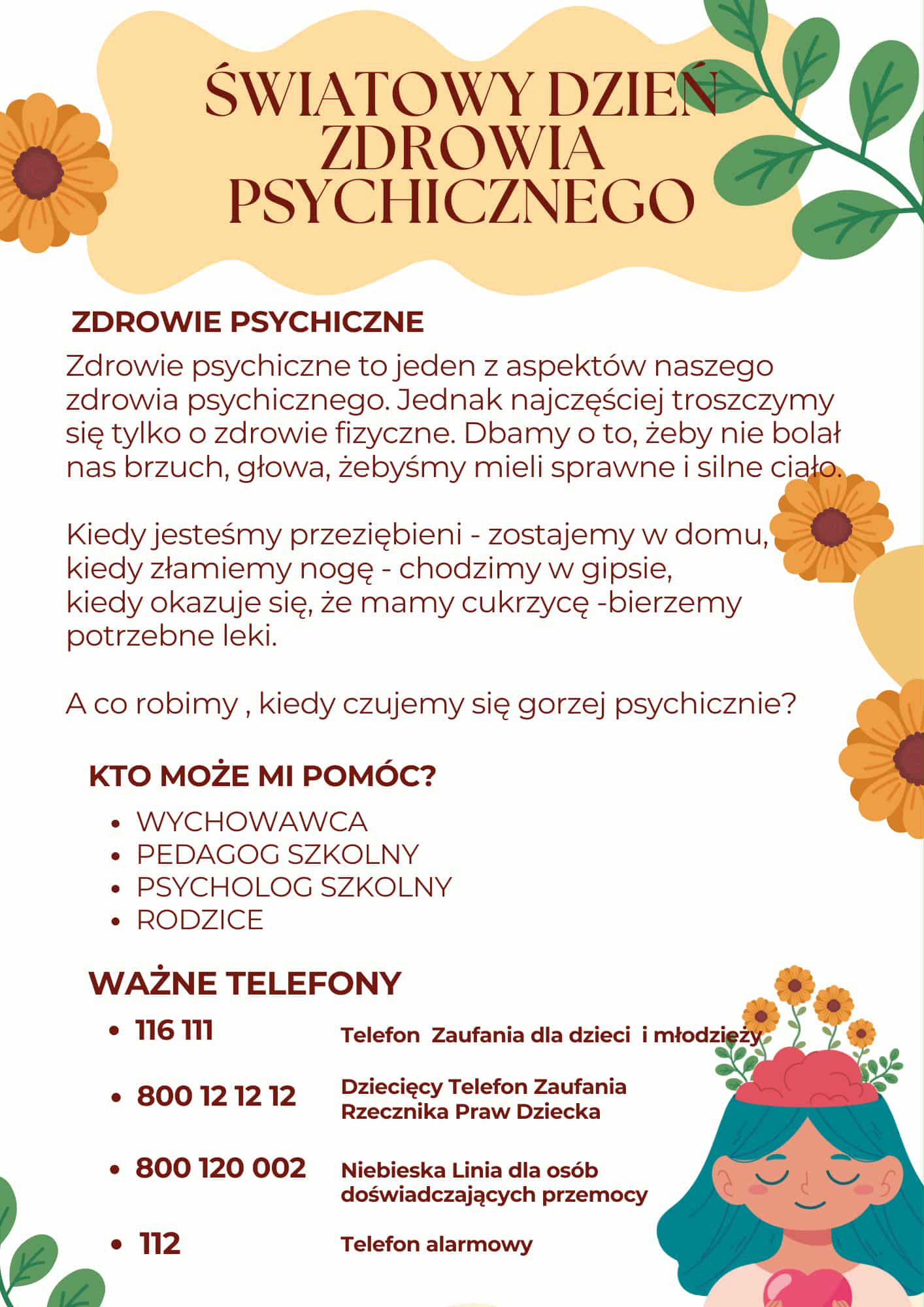 Dzień Zdrowia Psychicznego